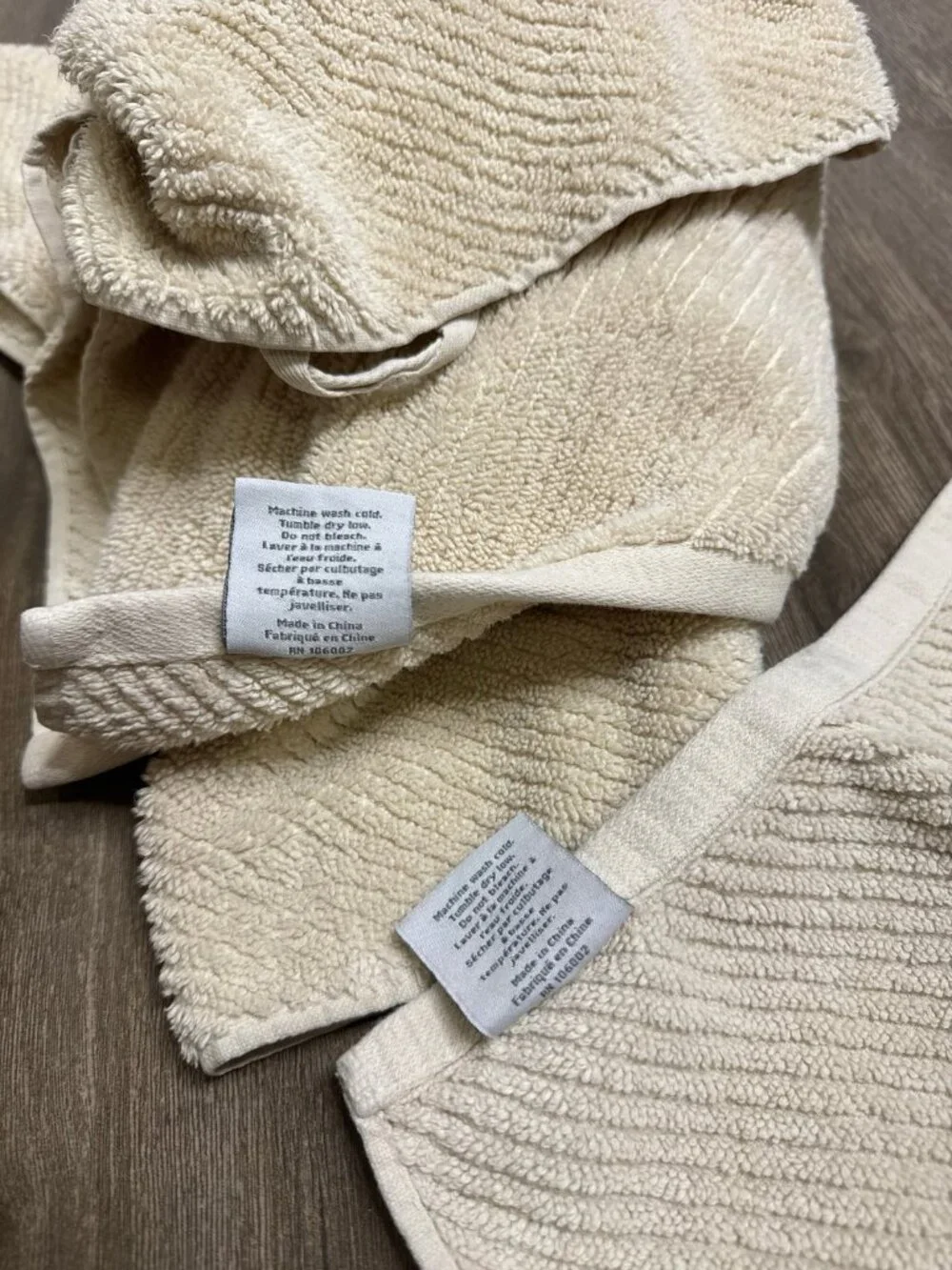 Kassatex Kassa Spa Zero Twist Cotton Towel Set Bath & Washcloth - Picture 4 of 8